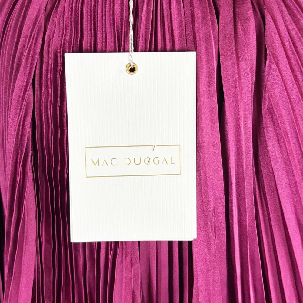 Mac Duggal 4 Raspberry - Picture 10 of 12